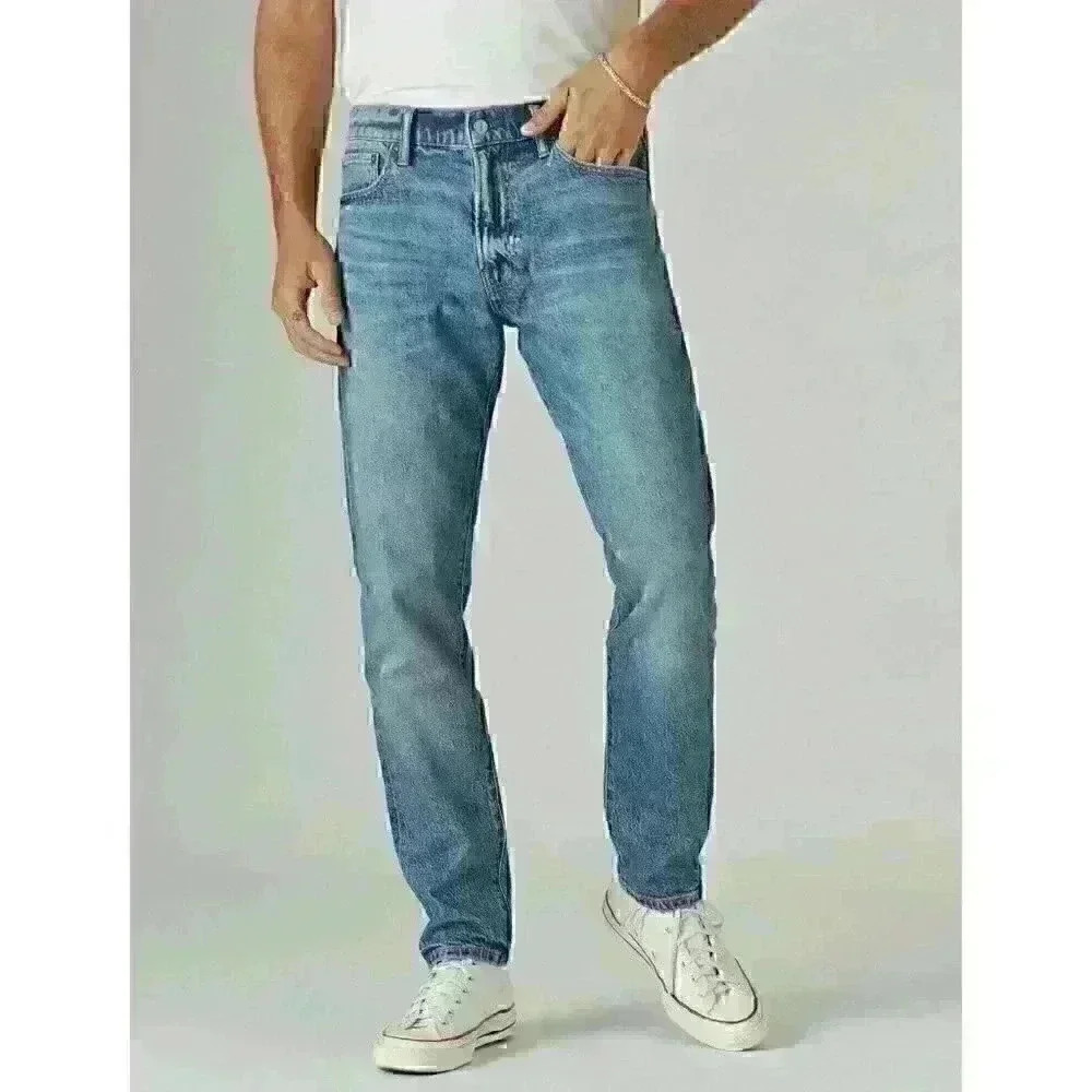 NEW! Buffalo Men's 38/34 Straight Six Sandblasted Authentic Jeans NWT $119